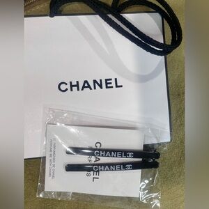 Chanel Black Hair Clips